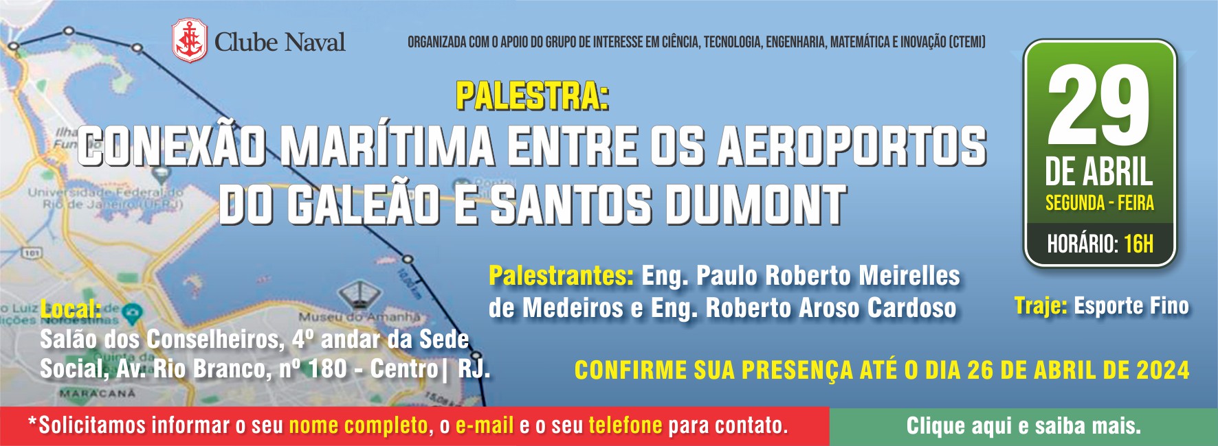Conexão Marítima entre os Aeroportos do Galeão e Santos Dumont