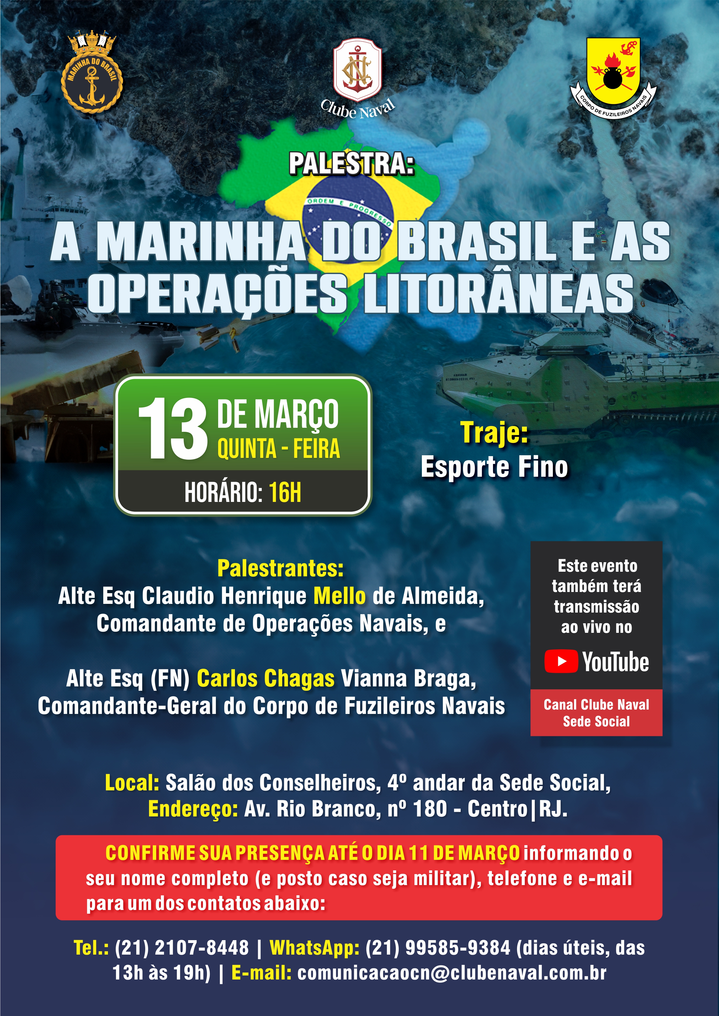 A Marinha do brasil e as Operações Litorâneas