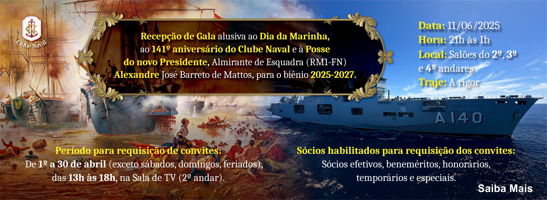 Recepção de Gala