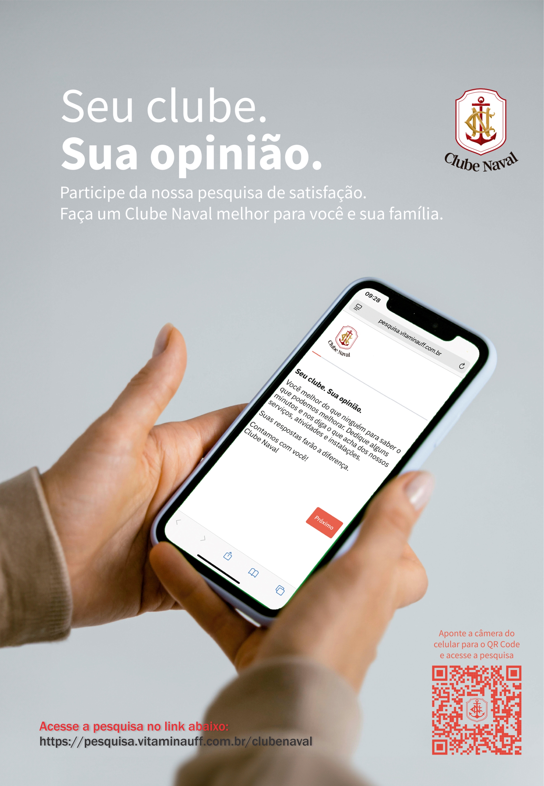 pesquisa de opnião