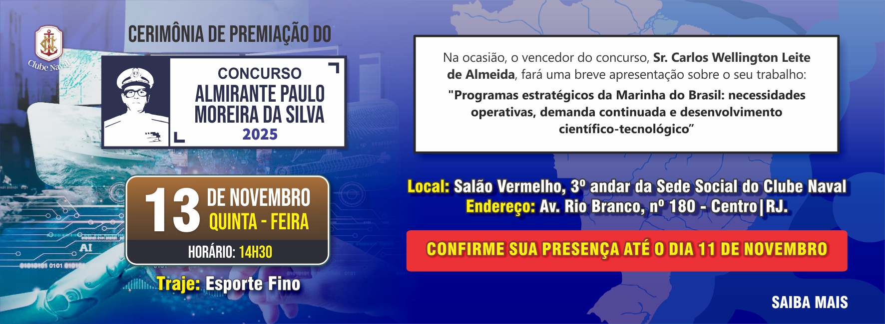 Banner Paulo Moreira da Silva 2025