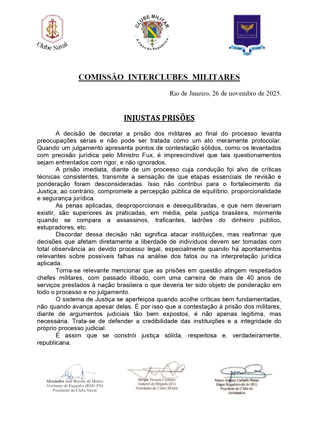 Comissão Interclubes Militares