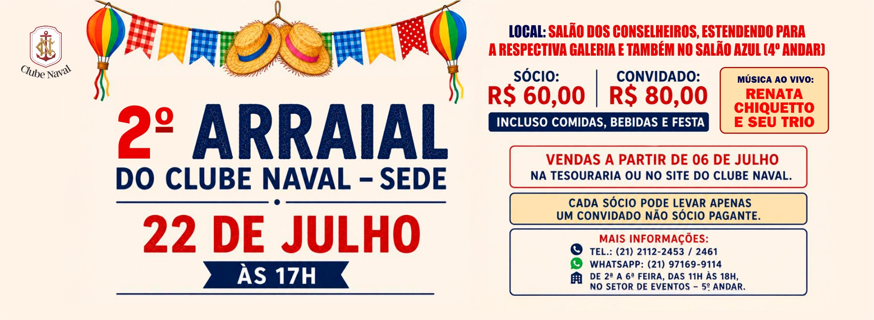 2º Arraial do Clube Naval