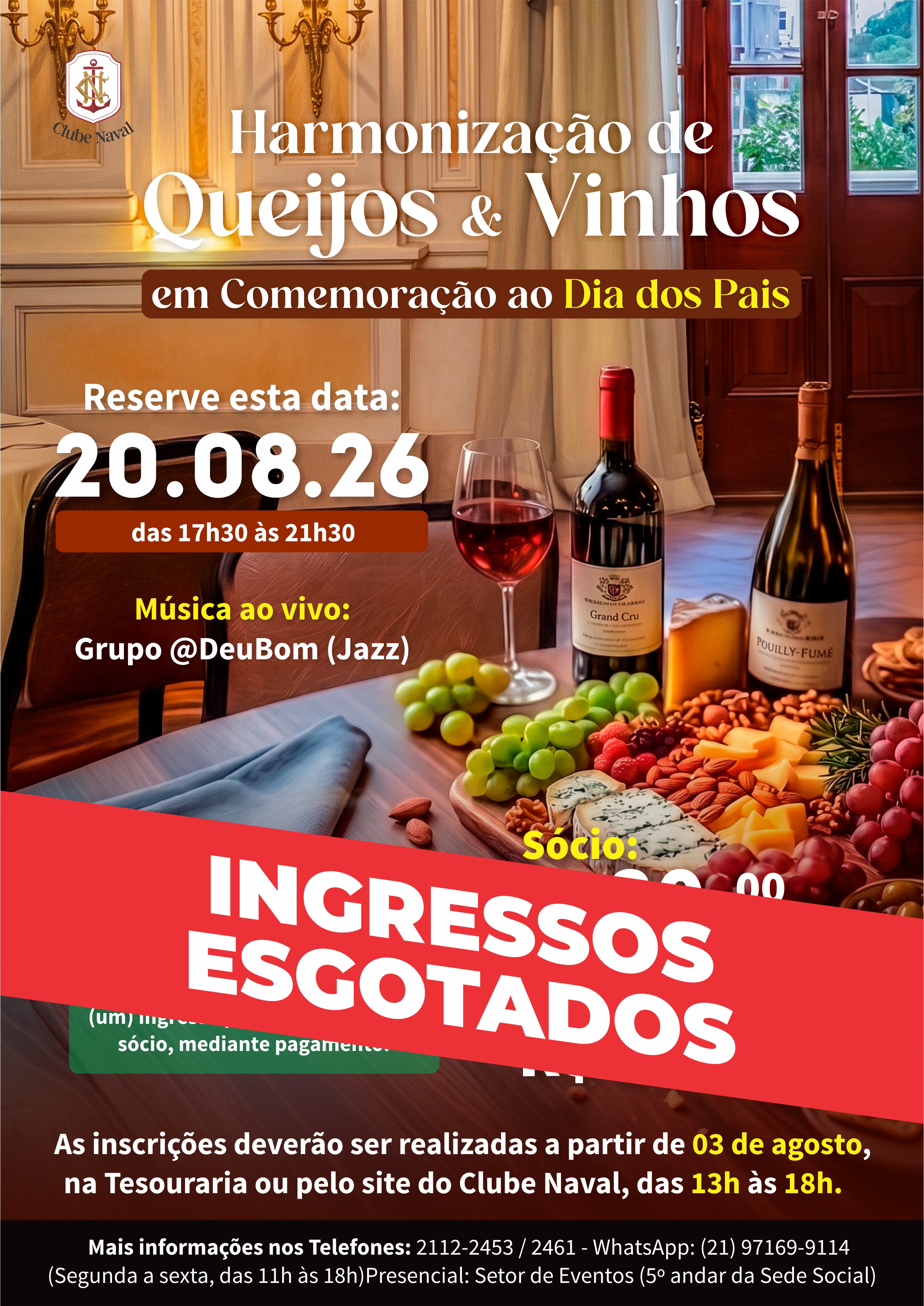 Harmonização de Queijos & Vinhos