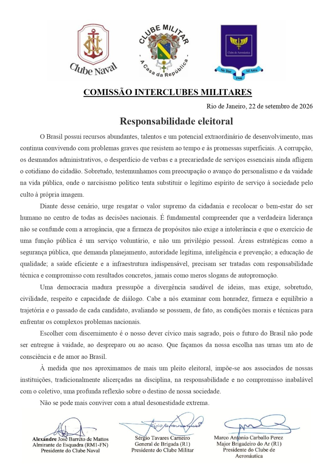 Comissão Interclubes Militares