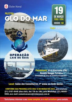 Palestra - GLO do mar - Operação Lais de Guia