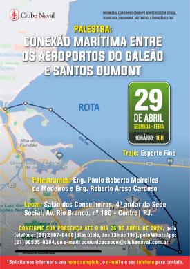 Palestra - Conexão Marítima entre os aeroportos do Galeão e Santos Dumont